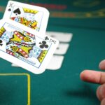 person playing poker